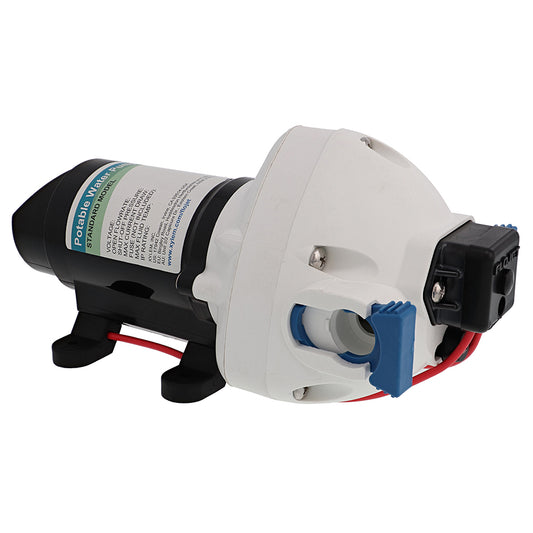 Flojet R3526144D RV Water Pump with Strainer - 12V, 3 GPM, 50 PSI for Reliable On-Demand Water Supply