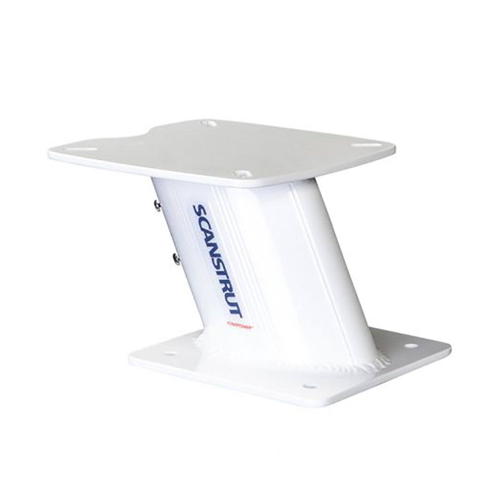 Scanstrut APT-150-02 Aluminum PowerTower Radar Mount – 6-Inch Aft Leaning for Marine Radars
