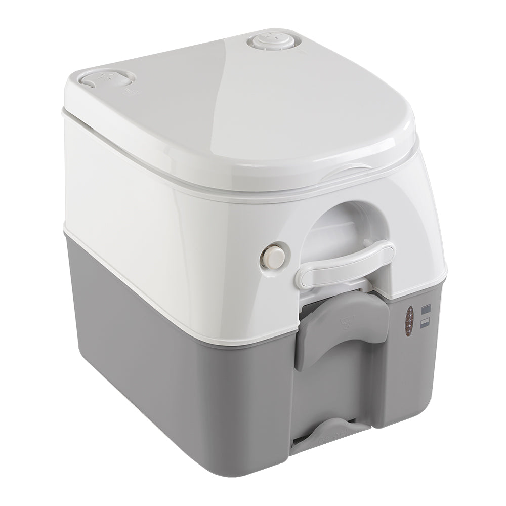 Dometic 976 Portable Toilet - 5 Gallon Grey for Camping, RV, and Outdoor Use