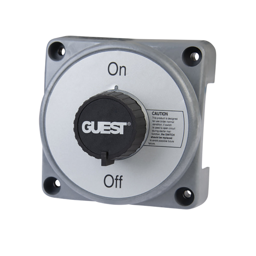 Guest 2304A Extra-Duty On/Off Diesel Power Battery Switch for 6, 12, 24, or 36V Systems