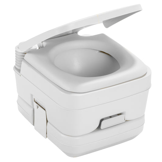 Dometic 962 Portable Toilet, 2.5-Gallon Gray, Bellows Flush, Part 301096206