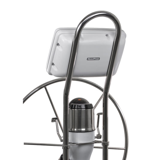 NavPod SailPod Precut for Garmin GPSMAP 1223/1243xsv – 15.18W x 9.85H Marine Electronics Mount with Double Gasket Waterproof Seal