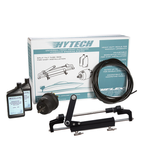 Uflex USA HYTECH 1.1 Front Mount Outboard Hydraulic Steering System for Boats up to 175HP