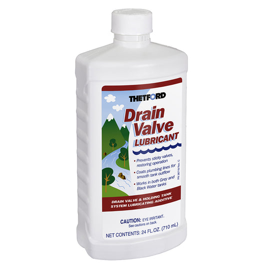 Thetford Marine Drain Valve Lubricant - 24oz for Smooth, Reliable Tank Operation