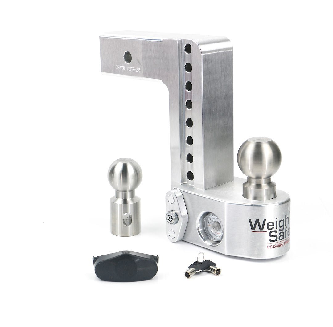 8INADJ BALLMOUNT 2.5INSHANK - Marine Parts OnlyWEIGH SAFE