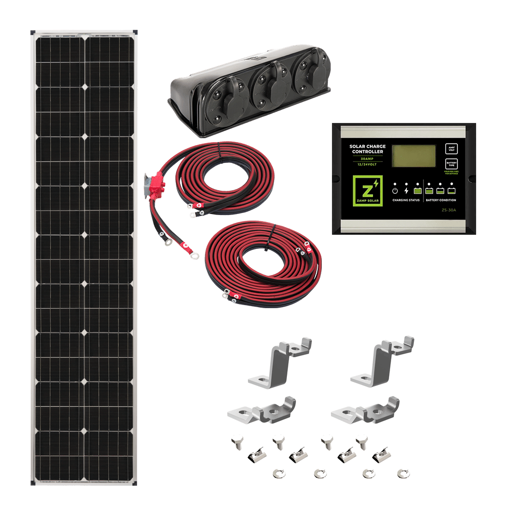 90 WATT DELUXE SOLAR KIT - Marine Parts OnlyZAMP SOLAR