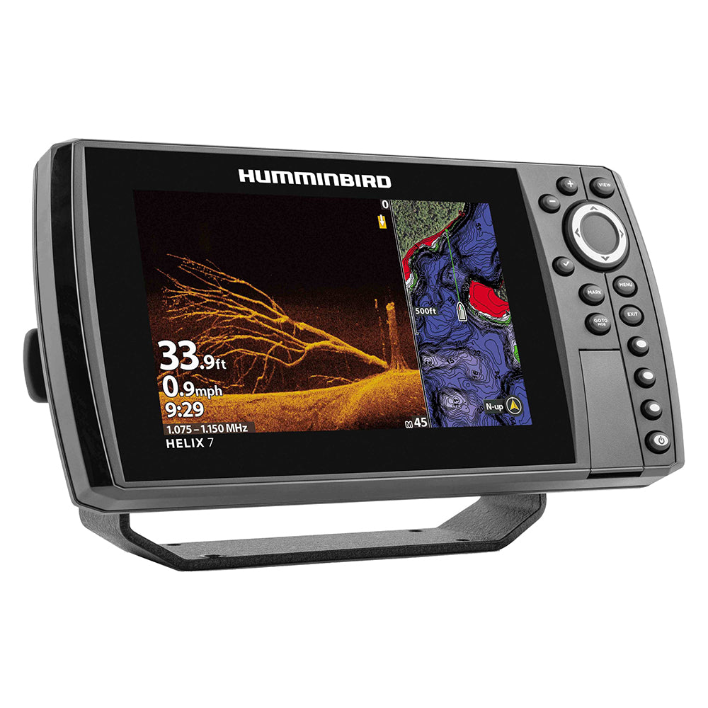 Humminbird HELIX 7 CHIRP MEGA DI GPS G4N Control Head Only Fish Finder with Built-In Mapping and Networking