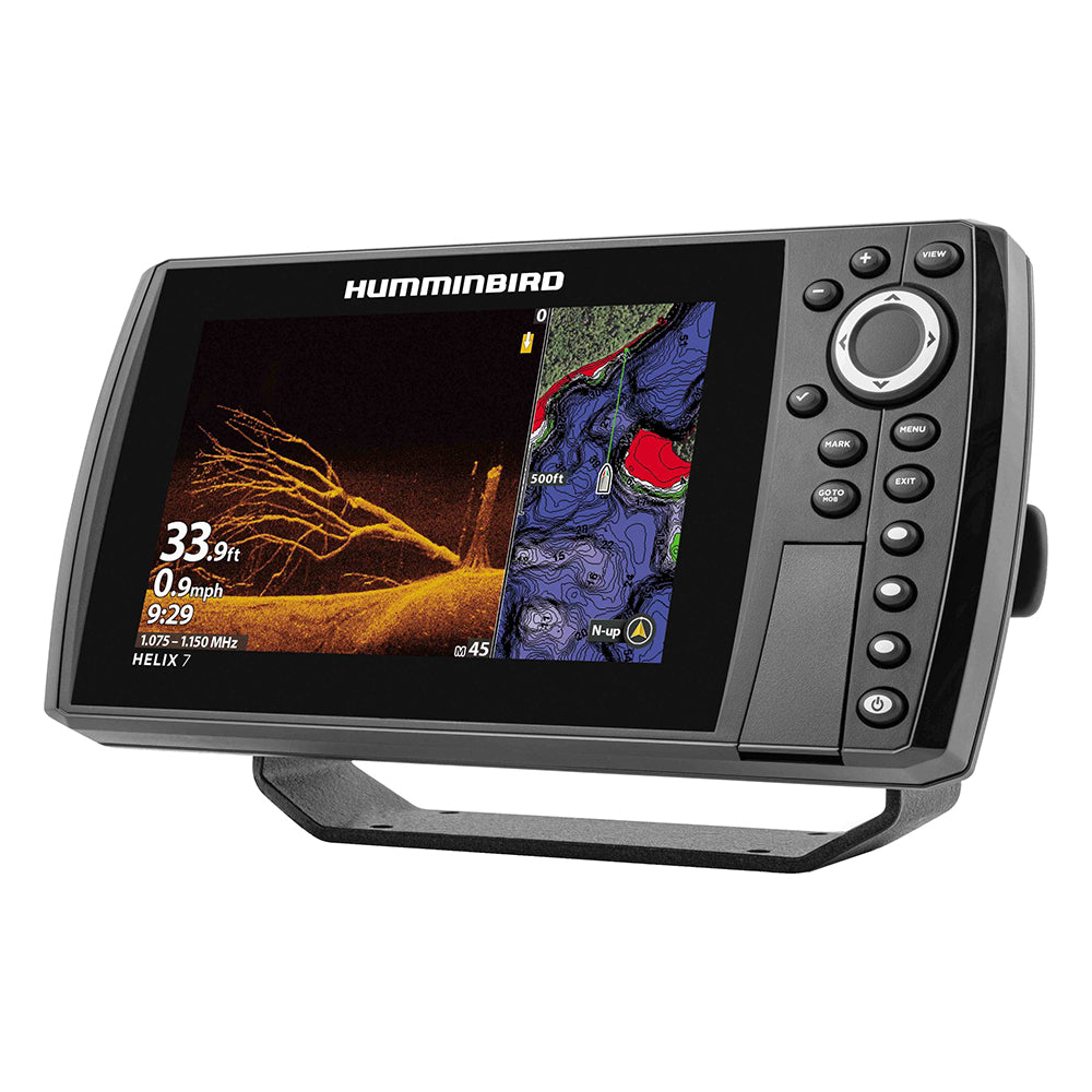 Humminbird HELIX 7 CHIRP MEGA DI GPS G4N Fish Finder with 7-Inch Display, Internal GPS, and Dual Spectrum CHIRP Sonar