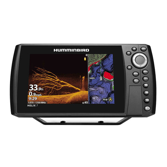 Humminbird HELIX 7 CHIRP MEGA DI GPS G4N Fish Finder with 7-Inch Display, Internal GPS, and Dual Spectrum CHIRP Sonar