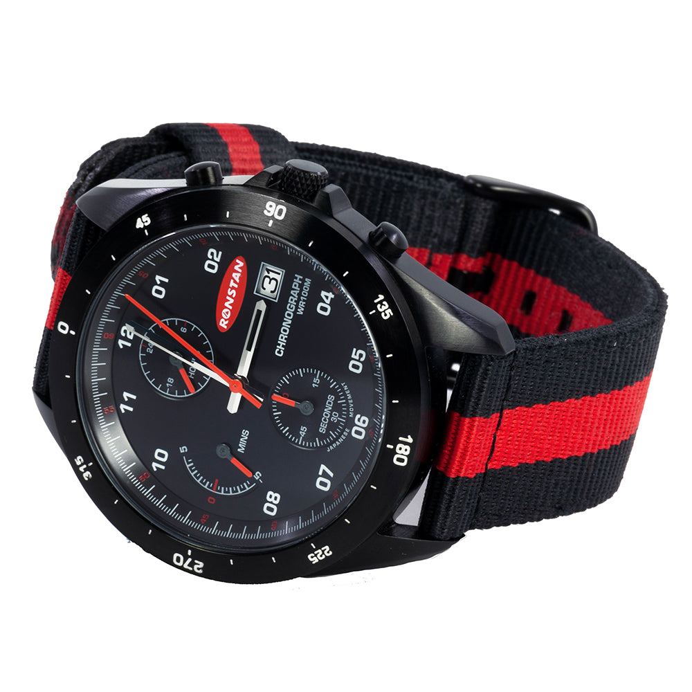 Ronstan RF4056 Clear Start Analogue Watch, 43mm Chronograph with Japanese Quartz Movement