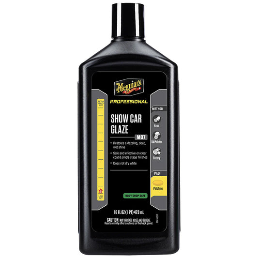 Meguiar's Mirror Glaze Professional Show Car Glaze M0716, 16 oz Pure Polish