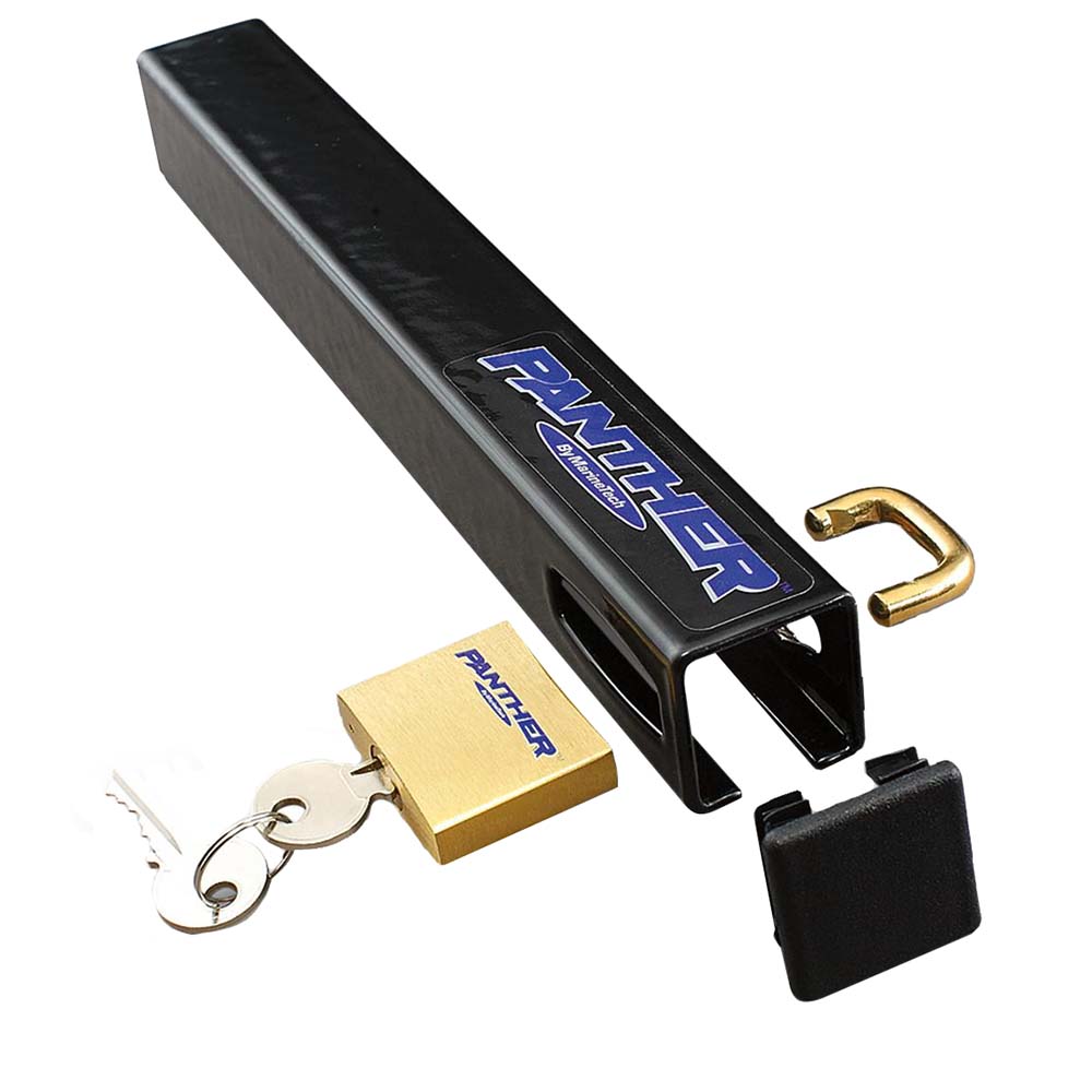 Panther Products Outboard Motor Lock Part #758000 – Heavy-Duty Carbon Steel Marine Security Lock