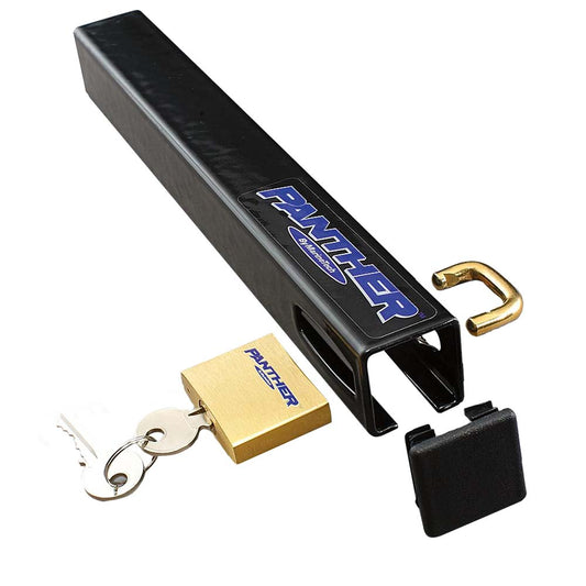 Panther Products Outboard Motor Lock Part #758000 – Heavy-Duty Carbon Steel Marine Security Lock