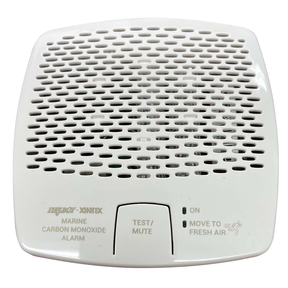 Fireboy-Xintex CMD6-MBR-R CO Alarm with Internal Battery and Interconnect, White