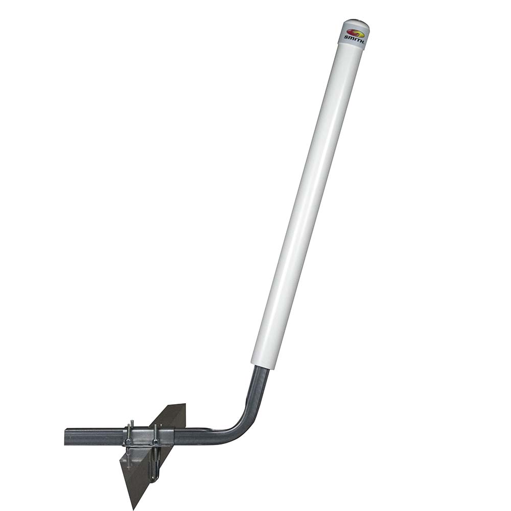 C.E. Smith 27627 Angled PVC Boat Trailer Post Guide-On, 40-Inch White