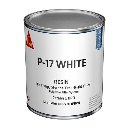 Sika Biresin AP017 White Base Quart Can with BPO Hardener for Resin Casting and Tooling - Sika