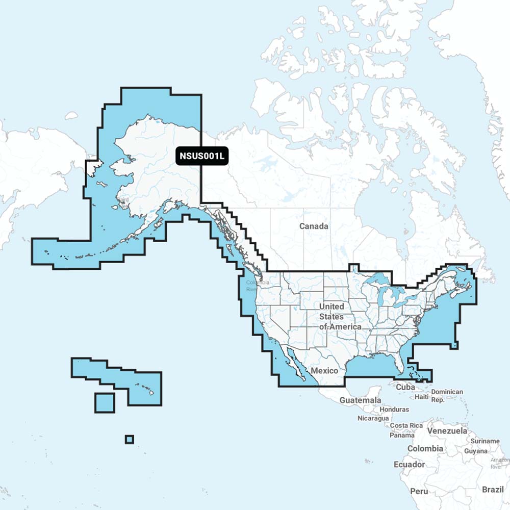 Garmin Navionics+ NSUS001L US & Coastal Canada Marine Chart MicroSD Card