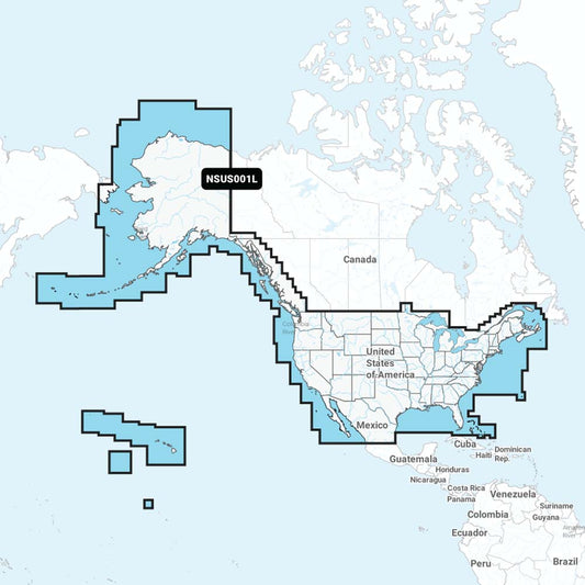 Garmin Navionics+ NSUS001L US & Coastal Canada Marine Chart MicroSD Card