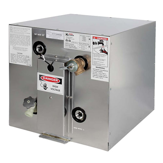 Kuuma Products 11812 6-Gallon Water Heater – 120V Marine-Grade Electric Water Heater with Corrosion-Resistant Aluminum Construction