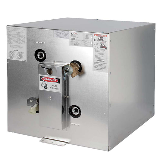 Kuuma Products 11842 11-Gallon Water Heater - 120V Marine-Grade Electric Water Heater with Corrosion-Resistant Aluminum Construction