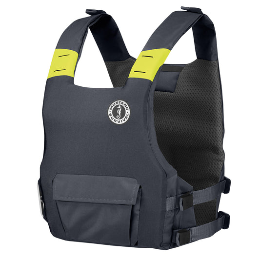 Mustang Survival Khimera Dual Flotation PFD - Admiral Grey, Manual Inflatable Life Vest for Adults