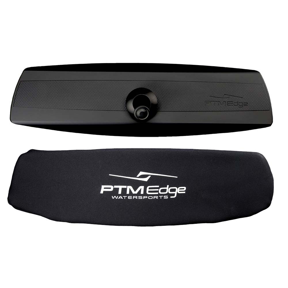 PTM Watersports VR-140 Elite Mirror and Cover Combo, Black, P12848-100BK-MS