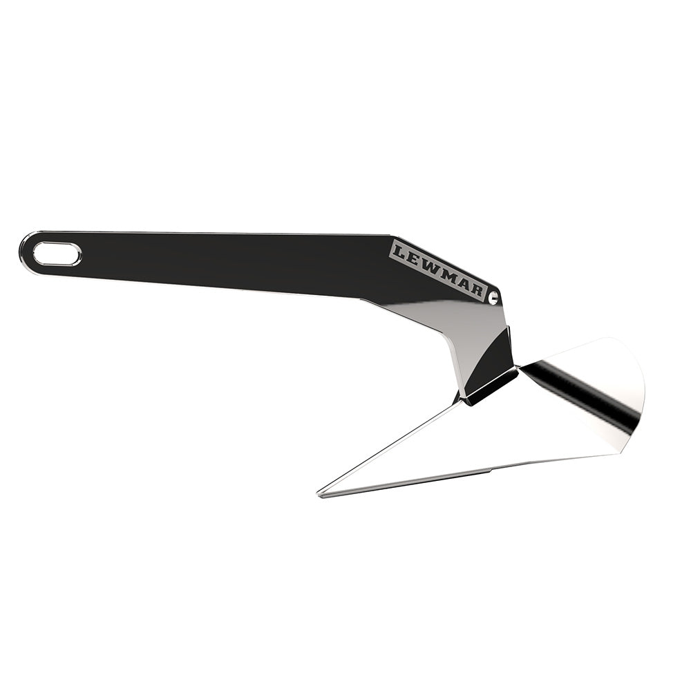 Lewmar DTX Anchor - 13 lb Stainless Steel Boat Anchor for Secure Mooring