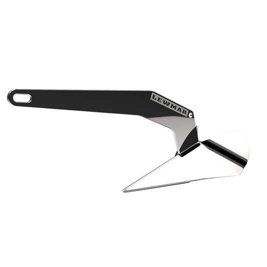 Lewmar DTX Anchor - 13 lb Stainless Steel Boat Anchor for Secure Mooring