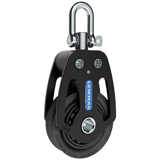 Lewmar 72mm HTX Block - Single | High-Performance Marine Hardware for Sailing and Yachting