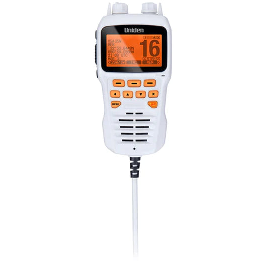Uniden UMRMIC Remote Microphone for UM725 VHF Radios – White