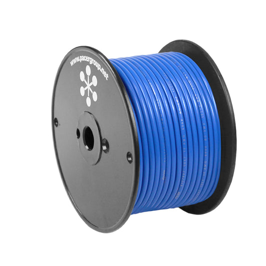 Pacer WUL10BL-100 Blue 10 AWG Marine Primary Wire, 100-Foot Roll