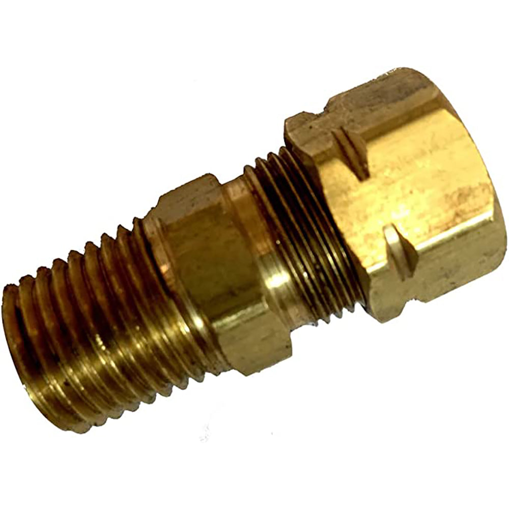 Uflex USA Straight Helm Fitting 1/4 NPT for UP Series Comp Line and Autopilot Return Line