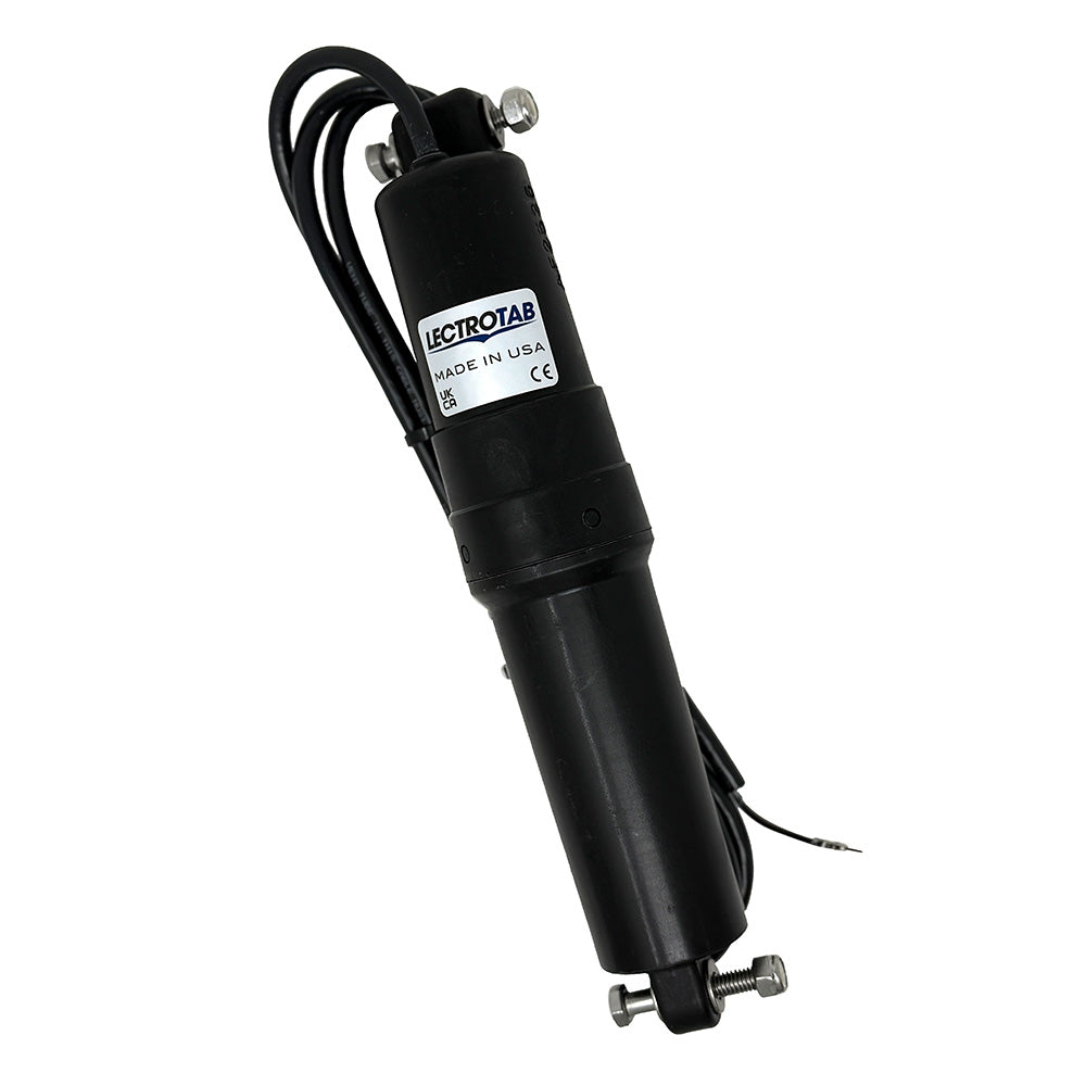 Lectrotab A-BK-26 12V Heavy-Duty Trim Tab Actuator with 6-Foot Cable for Everglades Boats