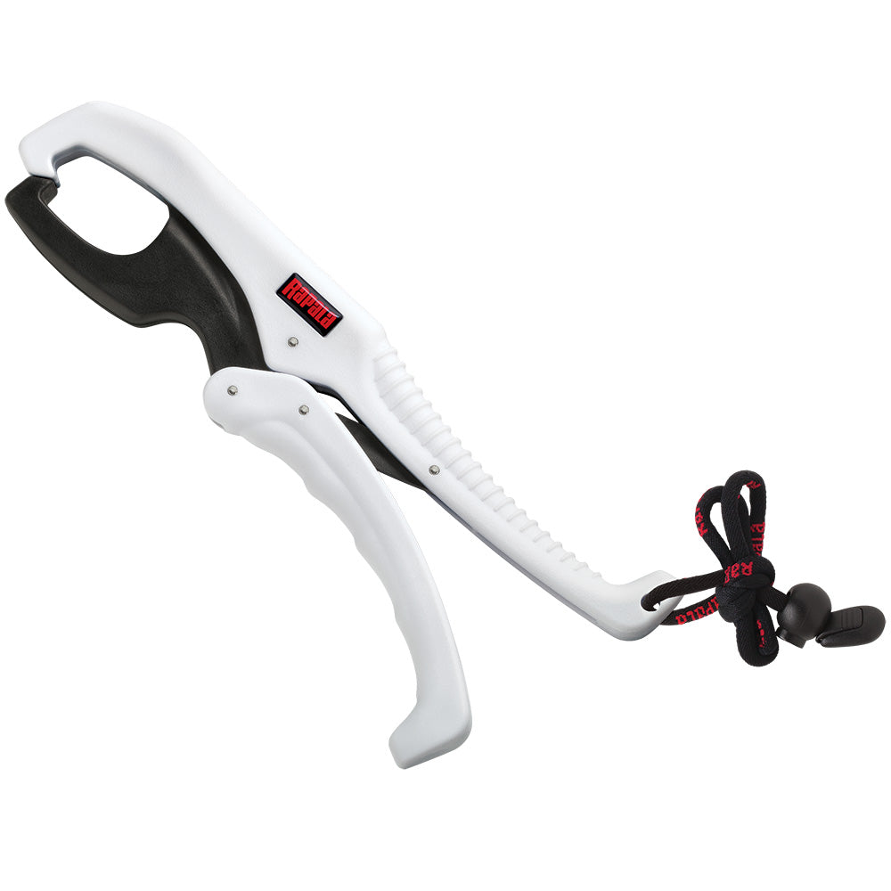 Rapala Floating Fish Gripper 9-Inch, RFFG9 One-Hand Fish Handling Tool with Wrist Lanyard