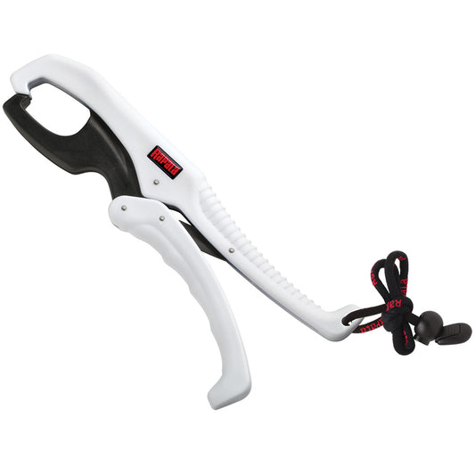 Rapala Floating Fish Gripper 9-Inch, RFFG9 One-Hand Fish Handling Tool with Wrist Lanyard