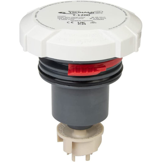 Attwood Marine Replacement Cartridge for Tsunami 1200 MK2 – 1200 GPH Bilge and Aerator Pump Part #5624-6