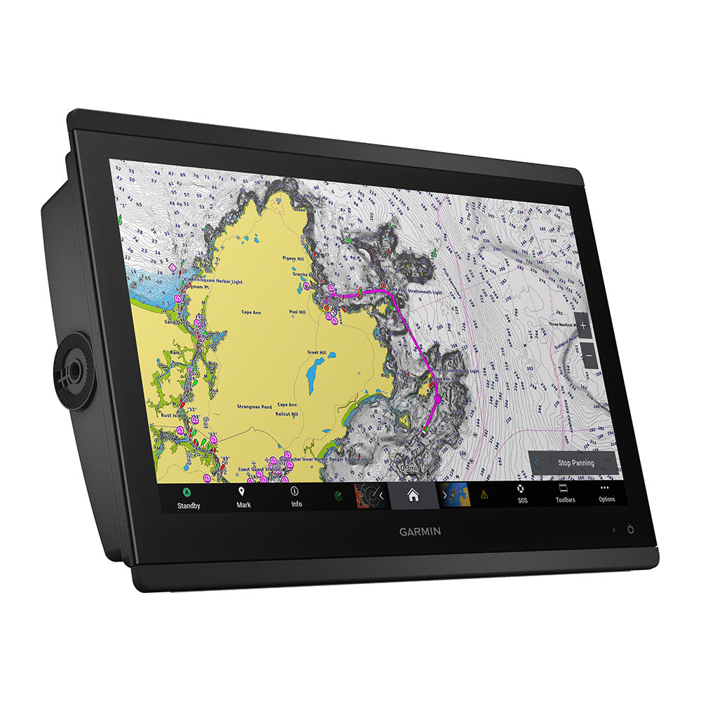 Garmin GPSMAP 8616 Chartplotter GN+ with 16-Inch Full HD Touchscreen, Built-in Maps, and Network Connectivity
