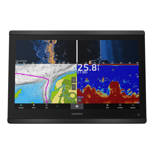 Garmin GPSMAP 8616xsv Combo GPS and Fishfinder with HD IPS Touchscreen and Built-in Mapping