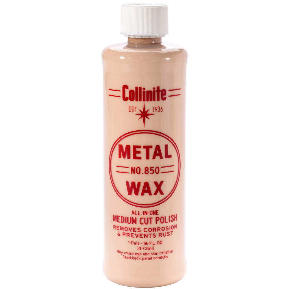 Collinite 850 Metal Wax Medium-Cut Polish, 16 oz