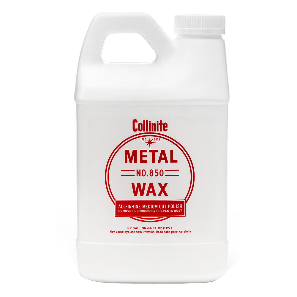Collinite 850 Metal Wax Medium-Cut Polish, 64 oz