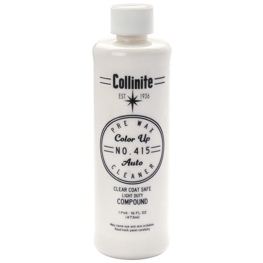 Collinite 415 Color-Up Auto Cleaner, 16 oz Paint Cleaner and Wax Prep