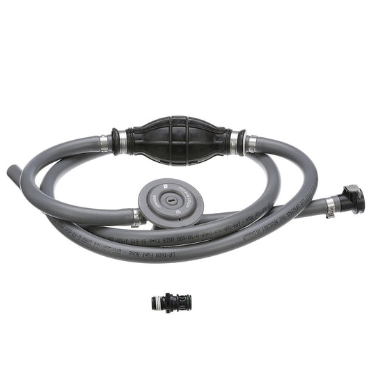 Attwood Marine 93806UUSD7 Universal Fuel Line Kit, 3/8-Inch x 6-Foot with Sprayless Connectors and Fuel Demand Valve
