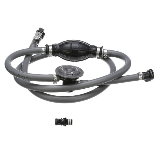 Attwood Marine Johnson/Evinrude Fuel Line Kit 93806EUSD7, 3/8-Inch x 6 Feet with Fuel Demand Valve