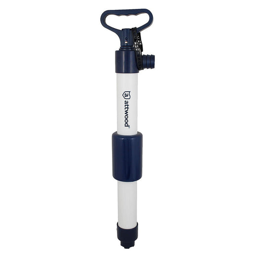 Attwood Marine Kayak Hand Bilge Pump – Compact 18-Inch Hand-Operated Water Removal for Small Boats