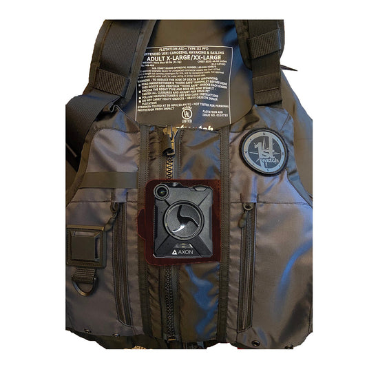 First Watch BCF-AV1000 Body Cam Flap for AV-1000 Kayak Style Duty PFDs