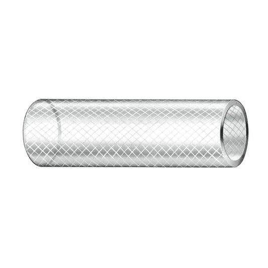 Trident Marine 1-Inch x 50-Foot Heavy Duty Reinforced PVC Drinking Water Hose - Clear, FDA-Grade