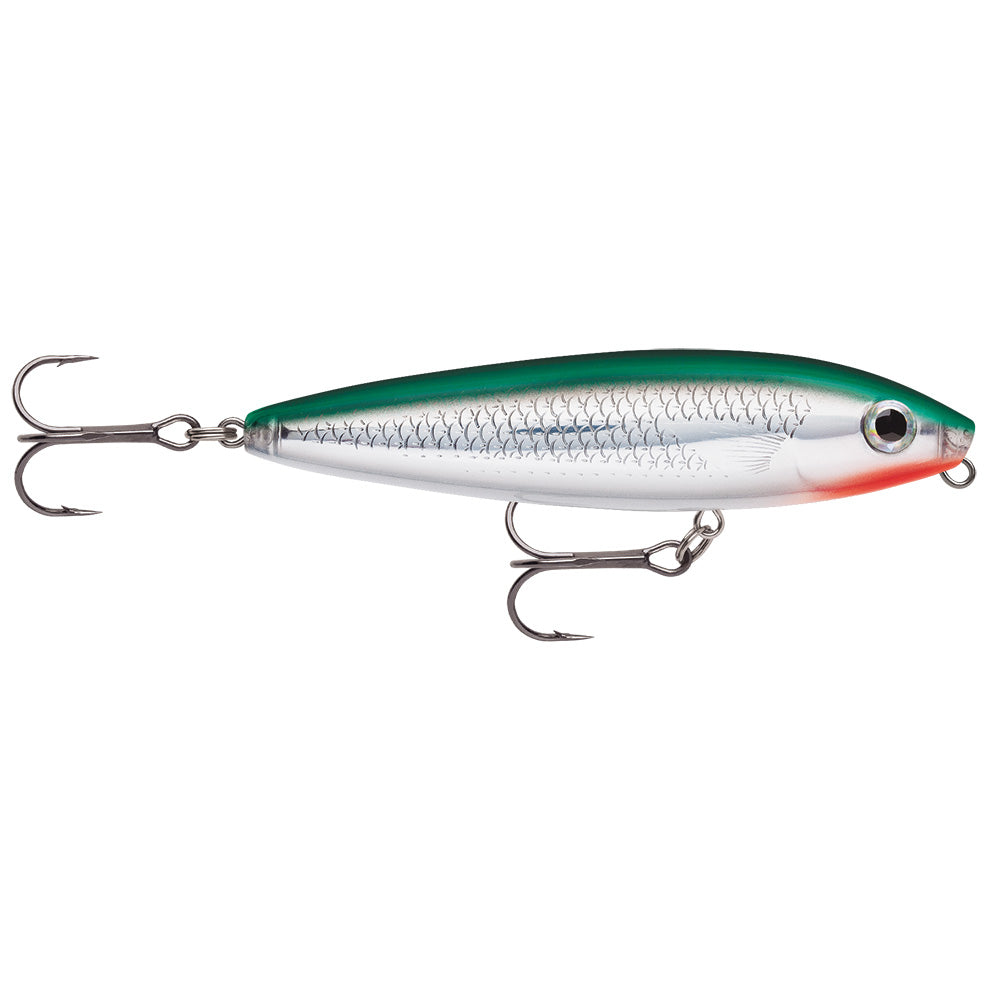 Rapala Skitter Walk 08 Topwater Fishing Lure, Green Mullet, SW08GRMU