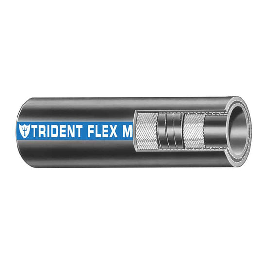 Trident Marine 1-Inch Flex Wet Exhaust and Water Hose – Black, Sold by the Foot