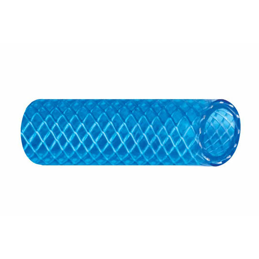 Trident Marine 165-0586-FT 5/8 Inch Reinforced PVC Cold Water Feed Line Hose – Drinking Water Safe, Translucent Blue, Sold by the Foot