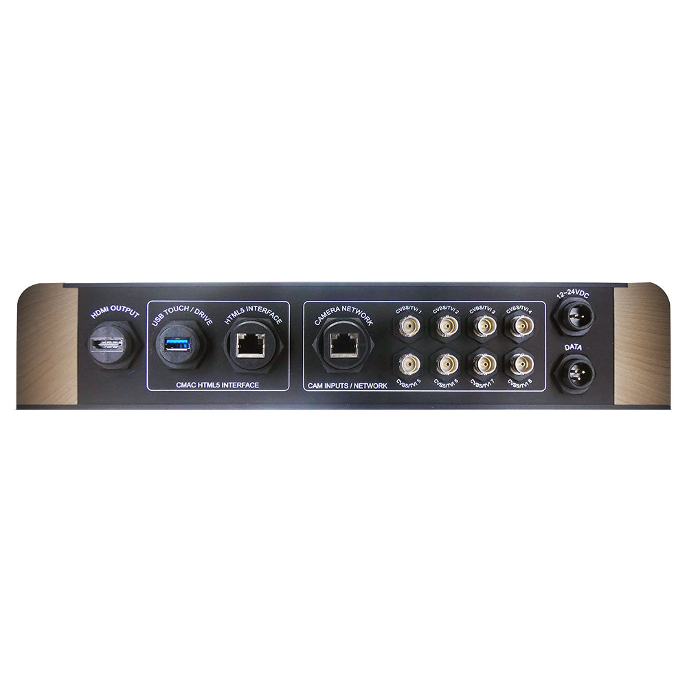 Iris Innovations CMAC-HVR-1TB-X Hybrid Camera Recorder with 1TB HDD, 8 Analog & 4 IP Camera Inputs, No IrisControl